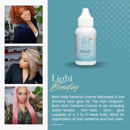 Bold Hold Extreme Creme - Lace Front Wig Glue 1.3oz