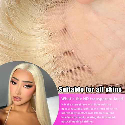 OYM Highlight Lace Front Wig Human Hair Body Wave Ombre Honey Blonde 13x6 HD Lace Frontal For Women Ombre Lace Front Human Hair Wigs 180% Density Colored 20 Inch Highlight Lace Wigs