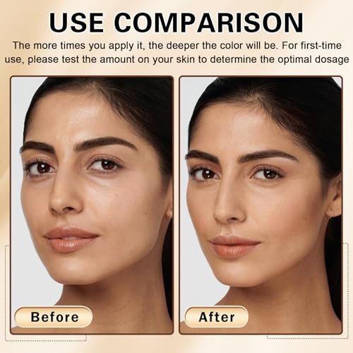 Color Changing Foundation with Brush - Self-Adjusting, Lightweight & Hydrating