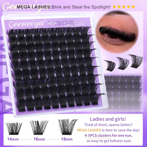 Geeneiya Exhaust Kit-F Lash Clusters Kit with Bond, Seal, Remover & Tools for DIY & Professional Use