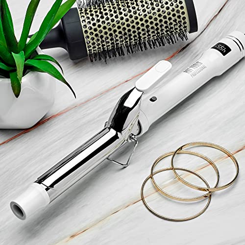HOT Tools Pro Artist White Gold Digital Curling Iron, 1 inch