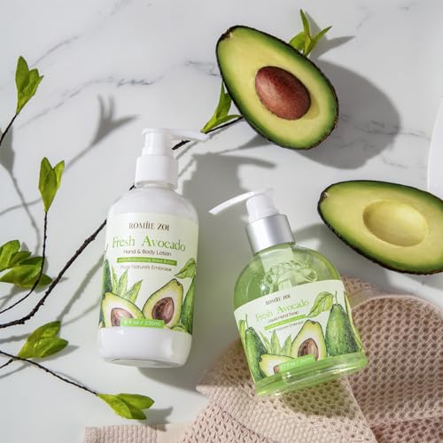 ROMIIE ZOI Liquid Hand Soap with Gift Box - Avocado - 260ml/ 8.7 fl.oz (Pack of 3)