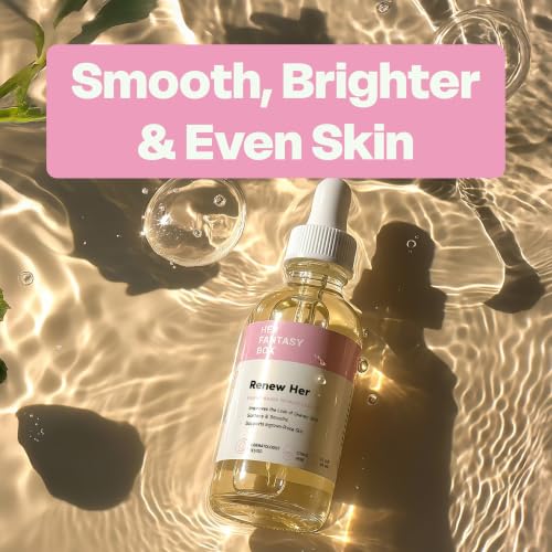 Her Fantasy Box Renew Her Natural Yoni Oil 2oz - Brightening & Ingrown Hair Relief