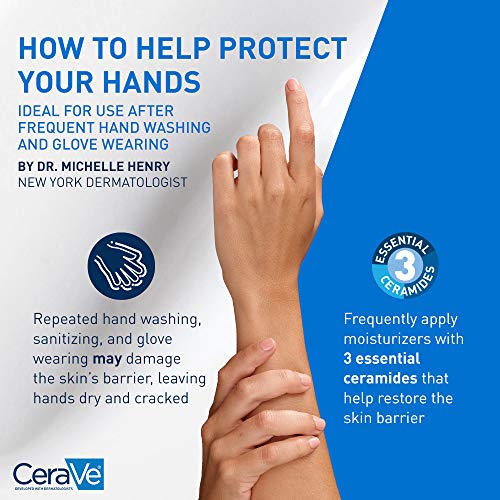 CeraVe Therapeutic Hand Cream for Dry Cracked Hands 3oz