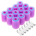 Anezus Self-Grip Hair Rollers Set - 48 Rollers & 12 Clips