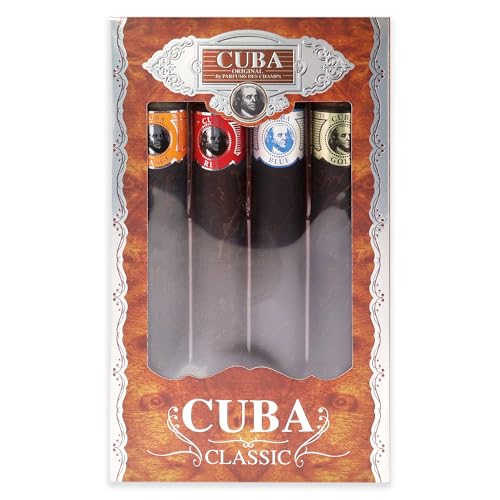 Cuba by Cuba for Men Gift Set - 4 Count Eau de Toilette