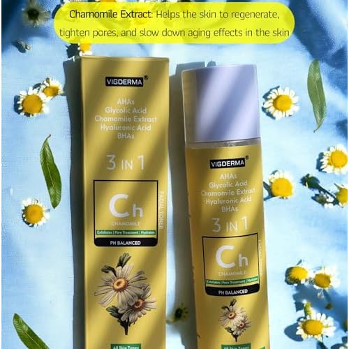 Chamomile pH-Balanced Toner 5 fl oz | Natural Fragrance-Free Acne Toner for Face
