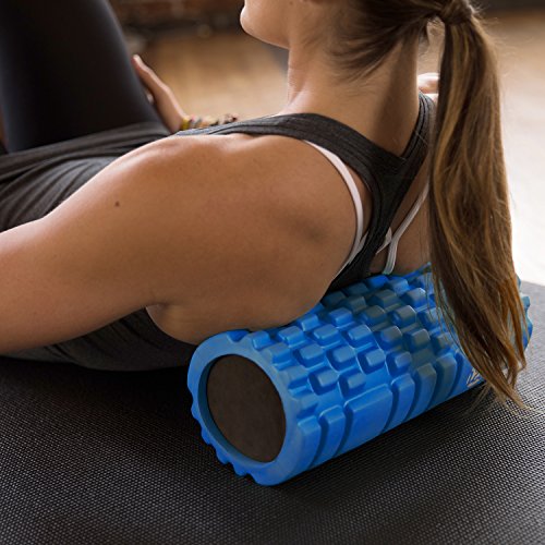 321 STRONG Foam Roller - Medium Density Deep Tissue Massager - Muscle Massage + Myofascial Trigger Point Release - Includes 4K eBook - Alien