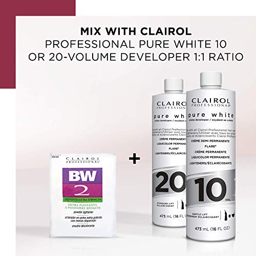 Clairol Professional BW2 Lightener for Hair Highlights, 1 oz.