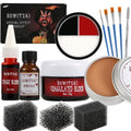 Halloween SFX Makeup Kit - Scar Wax, Fake Blood & Face Paint