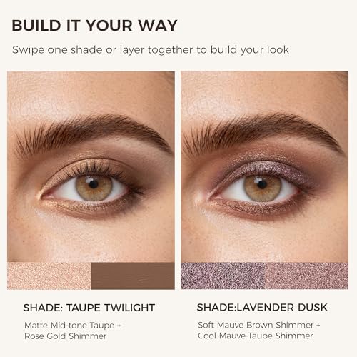 Exmiloo Dual-Ended Cream Eyeshadow Stick Set - 4 Shades
