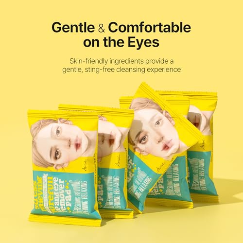 Ariul Purefull Lip & Eye Makeup Remover Pads – 30 Count