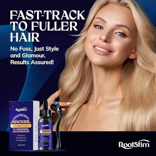 Women's 5% Minoxidil Hair Growth Treatment with Rosemary & Biotin