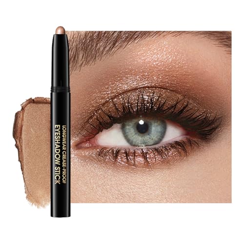 Chifure Eyeshadow Stick - Waterproof Cream Eye Shadow, 10 Colors