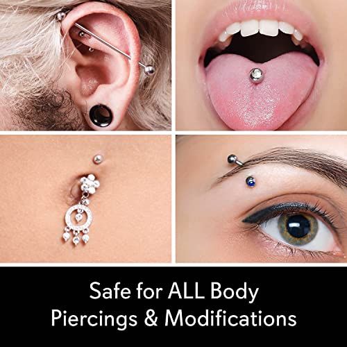 MediCleanse Sterile Saline Piercing Aftercare Spray 7.5 oz 2 Pack