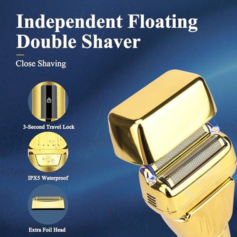 SUNNOW Professional Hair Clipper Set - Cordless 3-in-1 Grooming Kit