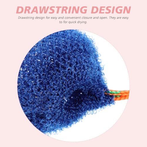 Housoutil Soap Saver Bags 8-Pack Drawstring Mesh
