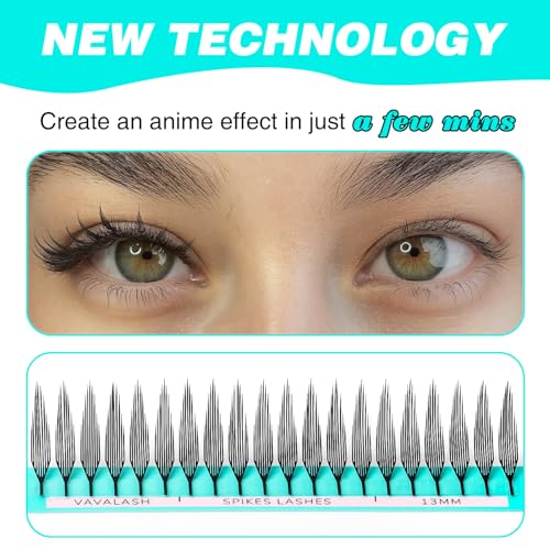 VAVALASH Premade Anime Chunk Lash Extensions 0.07 D Curl