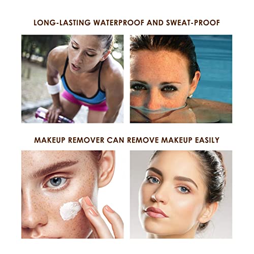 4-Color Freckle Pen Kit - Waterproof Makeup Pen Set