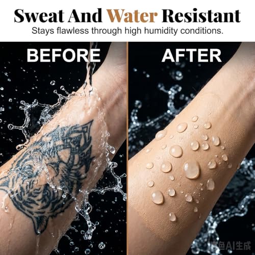 Waterproof Scar Concealer Full Coverage - All Day Wear
