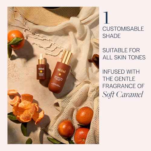 WHIND Hydrating Self-Tanning Body Mist ? Lightweight Bronzing Spray with Hyaluronic Acid & Glycerin for a Natural Tan ? 200ml