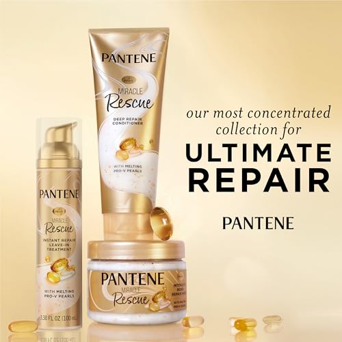 Pantene Miracle Rescue Intensive Bond Repair Hair Mask, 10.1 fl oz