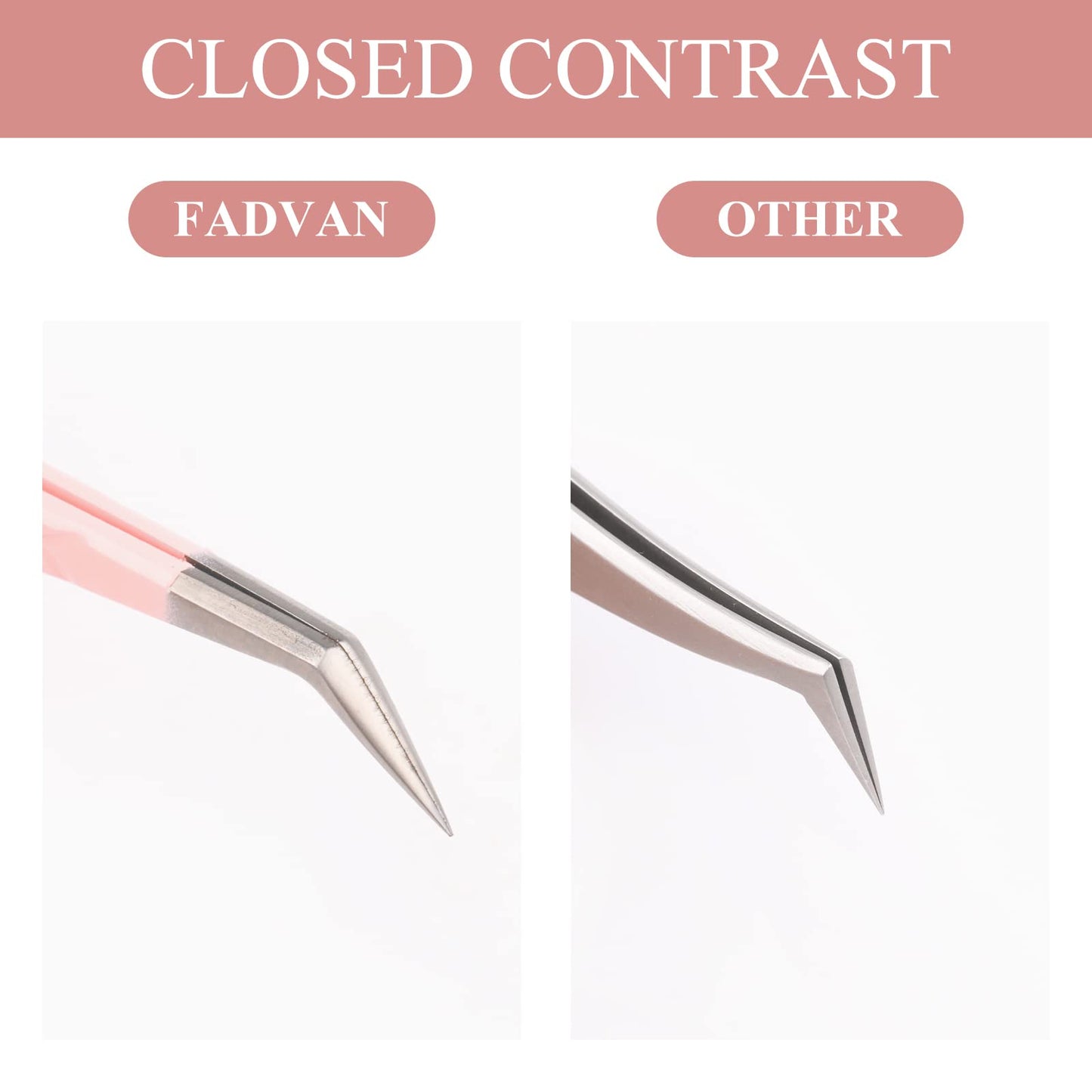 Eyelash Extensions Tweezers For Volume Lashes Easy to Make Fans Eyelashes Extensions Supplies Lash Extension Tweezers by FADVAN