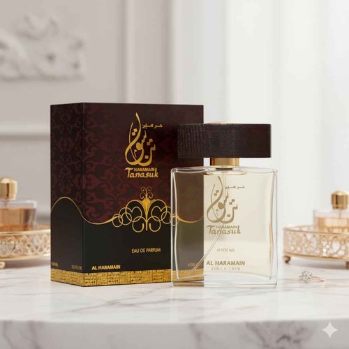 Al Haramain Tanasuk Extrait de Parfum Spray for Unisex, 3.4 Ounce