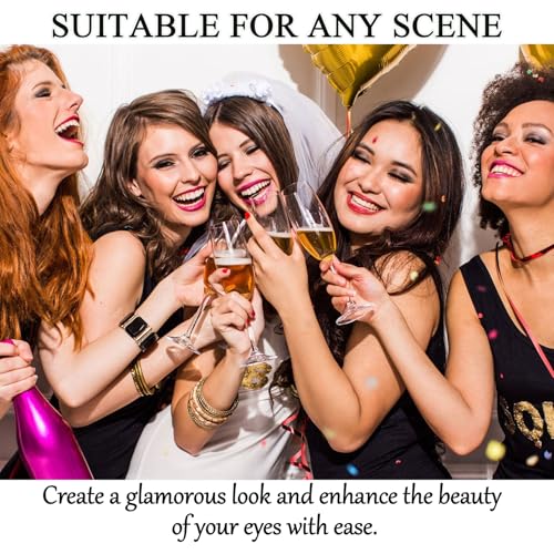 Smoky Eyeshadow Palette 16 Colors Matte Shimmer with Brushes