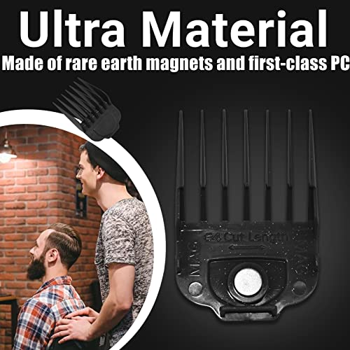 Magnetic Hair Clipper Guards Set for Andis Master Clippers - 10 Sizes