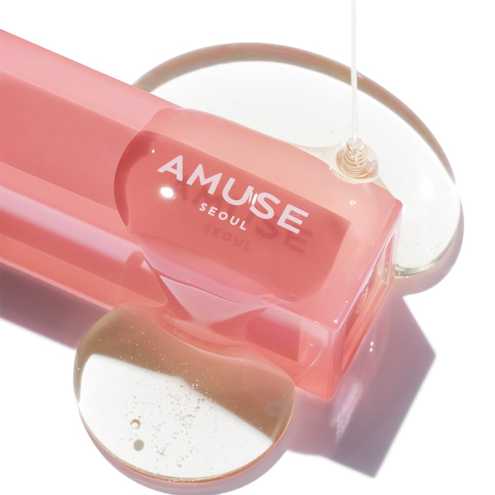 Amuse SEOUL DEW TINT 00 HONEY FIG by AVA | Soft and nude orange pink | Dewy, glossy, moisturizing, long-lasting color, youthful glow, allergen-free, vegan