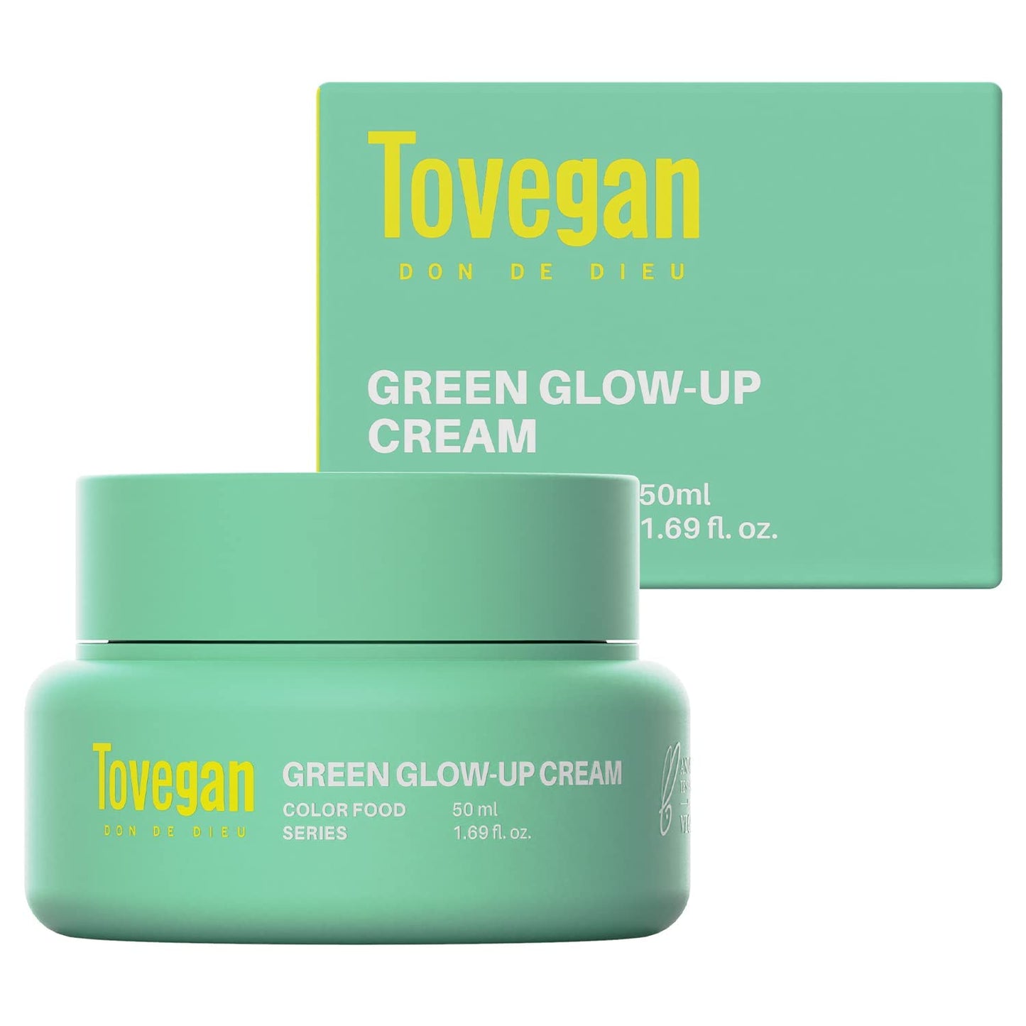 TOVEGAN COLOR FOOD SERIES Green Glow Up Cream 1.69 fl.oz