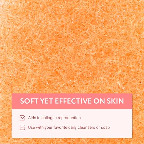IMPRESA Facial Exfoliating Pads - 10 Pack Reusable Face Scrubber