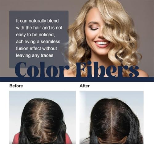 Hair Thickener Fibers with Brush - Dark Brown
