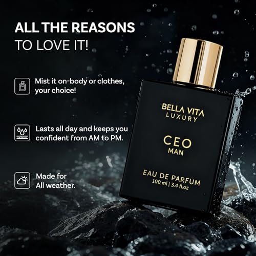 Bellavita CEO Luxury Eau de Parfum for Men, 100ml