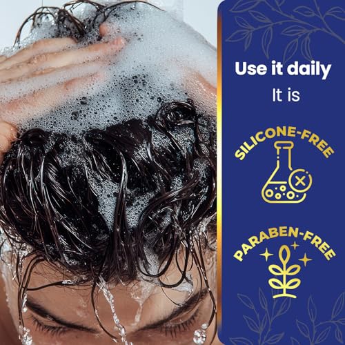Tio Nacho Thickening Shampoo for Thinning Hair for Women & Men with Royal Jelly & Nettle Extract ? Volumizing Hair Loss Shampoo for Fine Hair, Paraben Free, 14 fl oz
