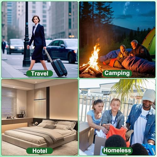 Toiletry Kits Homeless Personal Hygiene Care Package Kits Supplies In Bulk, Disposable Travel Size Essential Women Men Toiletries Set for Hotel, Charity, Camping, Travel (5 Pack)