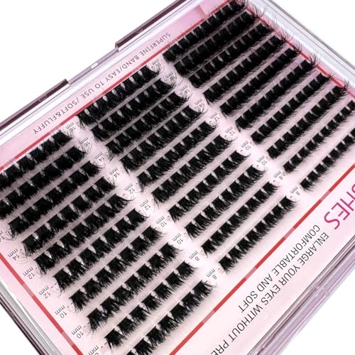 Fluffy Lash Clusters DIY Eyelash Extensions 8-16mm Mix 250pcs