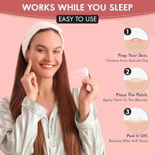 Zovira Original Spot Patches - Advanced Blemish Patches with Niacinamide, Tea Tree & Neem Oil (36ct) for Day & Night Use