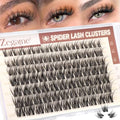 Spider Lash Clusters Wispy Invisible Band 10-16mm