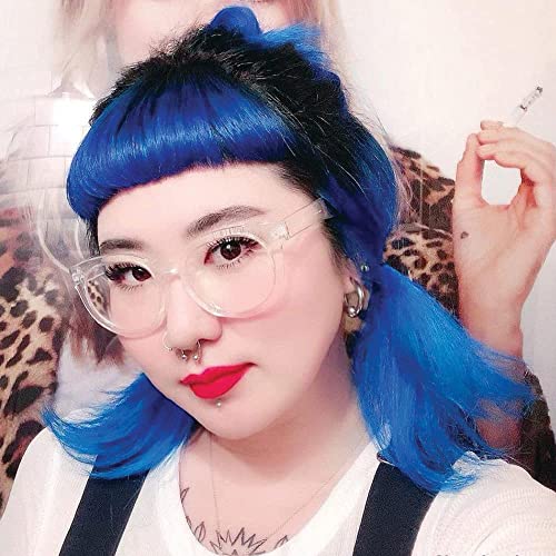 MANIC PANIC Classic Blue Moon Semi Permanent Hair Color - Neon Cool Blue Hair Dye for Women & Men That Lasts 4-6 Weeks - Vegan, Ammonia & Cruelty-Free - Create & Mix Custom Shades (4oz / 2pk)