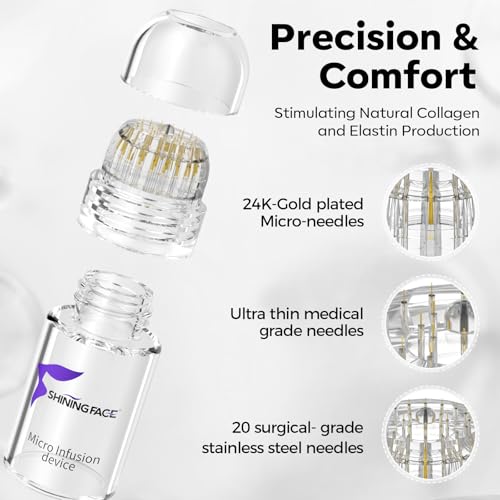Micro Infusion Kit for Face & Neck | 0.25mm Stamp + Serums