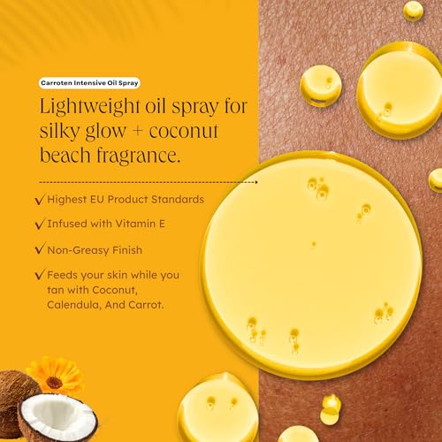 Carroten Travel Size Tanning Oil Spray 2.3 oz