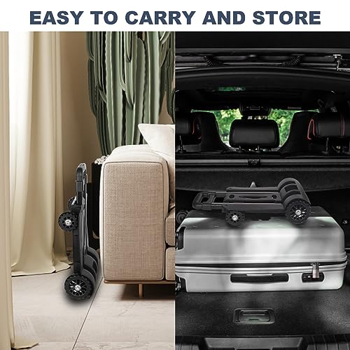 Masajeo Portable Massage Table Cart with Wheels & Handle