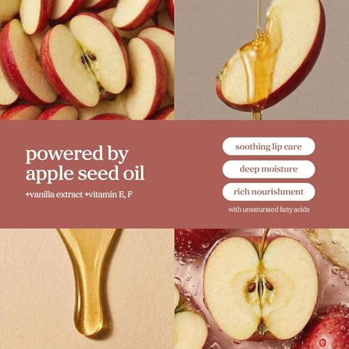 NOONI Korean Lip Oil Set - Hydrating Plumping Gloss (Applevanilla & Applegoji)