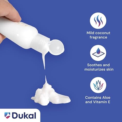 DawnMist Dukal Hand and Body Lotion with Dispensing Cap, 2 oz. ? Pack of 5 Travel-Sized Moisturizing Bottles for Soft, Hydrated Skin