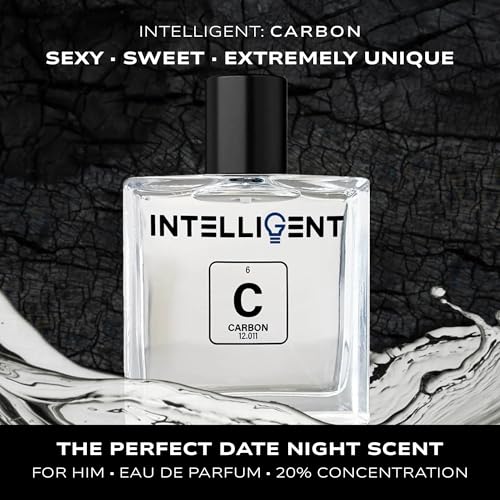 Intelligent Carbon | The Perfect Date Night Fragrance | Sexy, Sweet & Extremely Unique | Eau de Parfum for Men | 3.4 Fl Oz (100 mL)