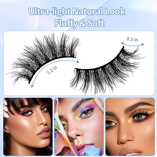 Soft Mink False Eyelashes - Reusable & Natural Look