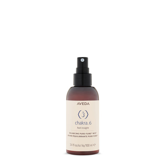 Aveda Chakra 6 Balancing Pure-Fume Mist: Intuition | Body & Room Spray | Balances Intuition Chakra | With Certified Organic Petitgrain, Orange, Geranium, 3.4 Fl Oz
