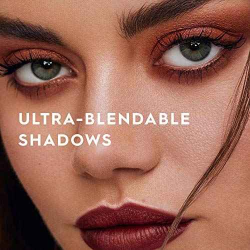 Urban Decay Naked Heat Eyeshadow Palette, Warm Brown Neutral Makeup Palette, Matte, Metallic, Shimmer Finish, 12 Amber-hued Red & Orange Eye Shadows